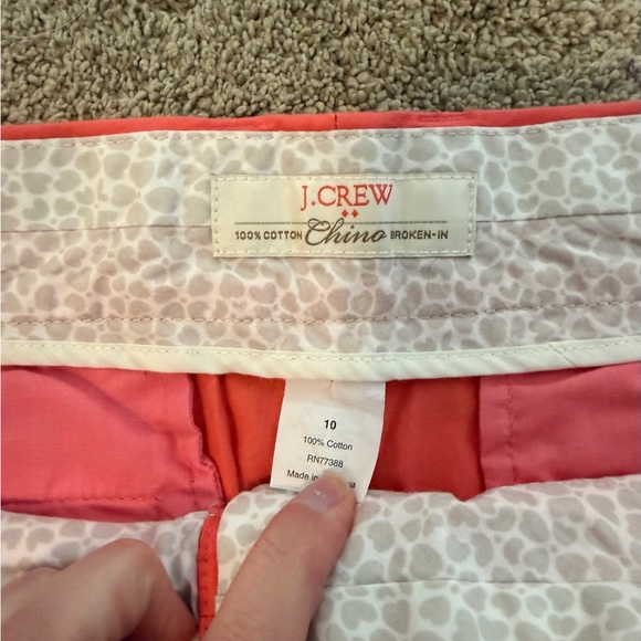 J. Crew Vibrant Red Women's Shorts - Picture 3 of 3